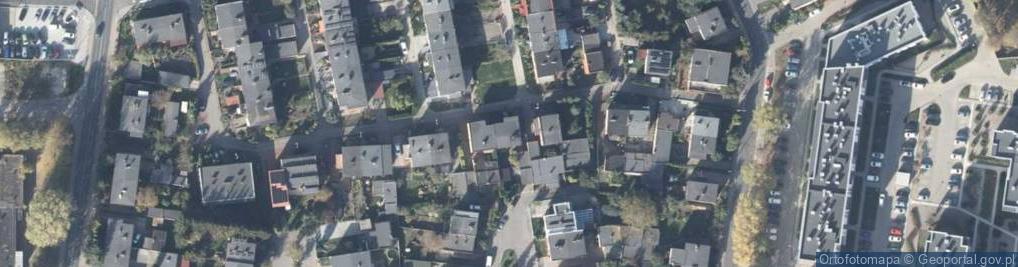 Zdjęcie satelitarne Pomorska ul.