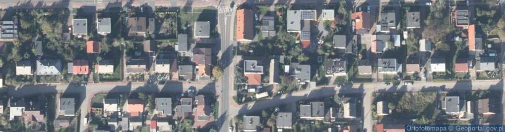 Zdjęcie satelitarne Powstańców Wielkopolskich ul.