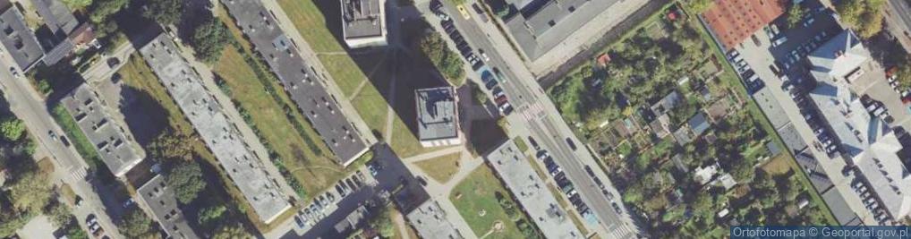 Zdjęcie satelitarne Powstańców Wielkopolskich ul.