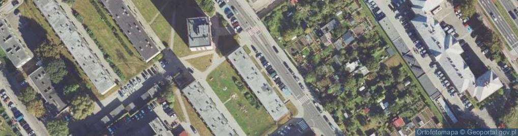 Zdjęcie satelitarne Powstańców Wielkopolskich ul.