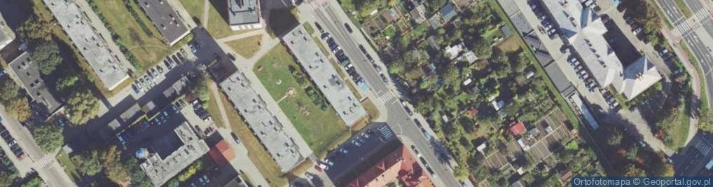 Zdjęcie satelitarne Powstańców Wielkopolskich ul.