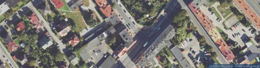 Zdjęcie satelitarne Powstańców Wielkopolskich ul.
