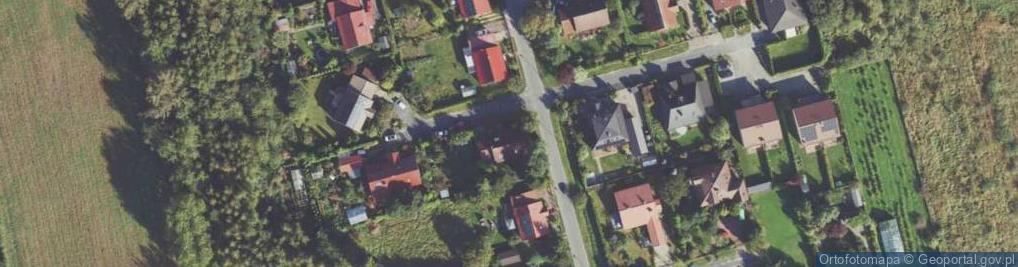 Zdjęcie satelitarne Polnych Traw ul.