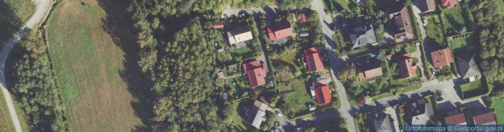 Zdjęcie satelitarne Polnych Traw ul.