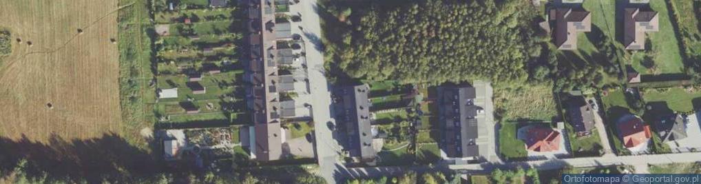 Zdjęcie satelitarne Polnych Traw ul.