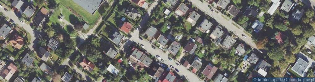 Zdjęcie satelitarne Polnych Kwiatów ul.
