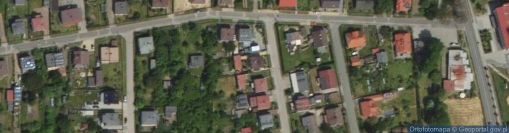 Zdjęcie satelitarne Podgórna ul.