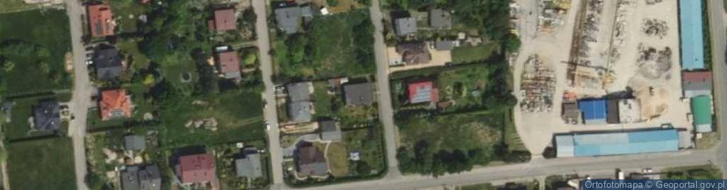 Zdjęcie satelitarne Poprzeczna ul.