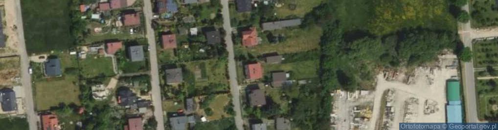 Zdjęcie satelitarne Poprzeczna ul.
