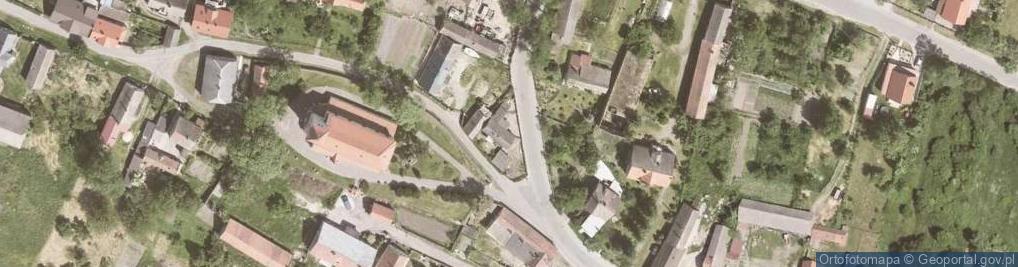 Zdjęcie satelitarne Podgórna ul.
