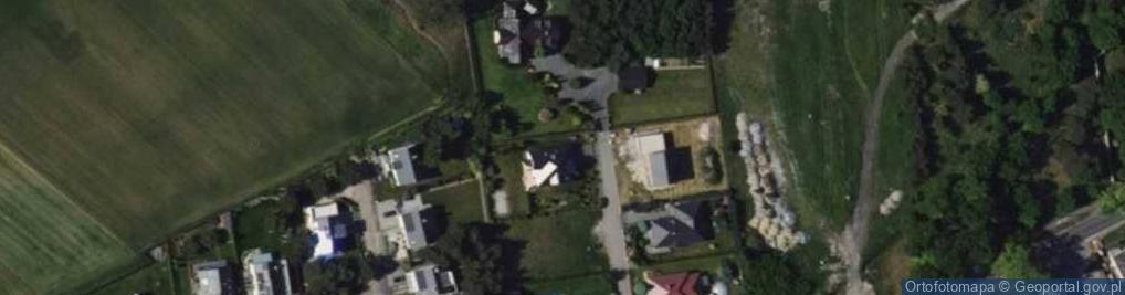 Zdjęcie satelitarne Pod Borem ul.