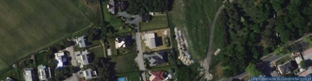 Zdjęcie satelitarne Pod Borem ul.
