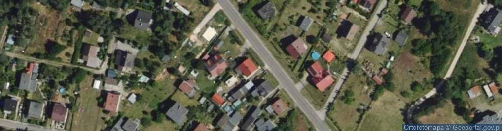 Zdjęcie satelitarne Potępska ul.