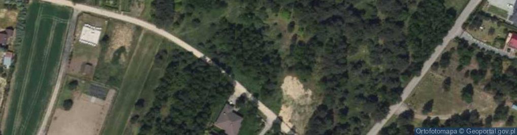 Zdjęcie satelitarne Poprzeczna ul.
