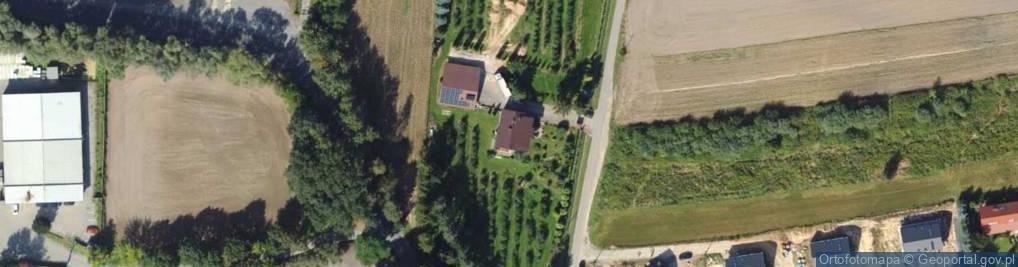 Zdjęcie satelitarne Powstania Styczniowego ul.