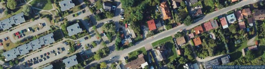 Zdjęcie satelitarne Podhalańska ul.