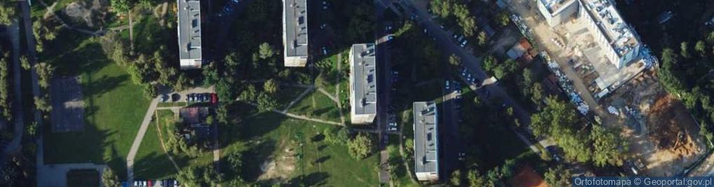 Zdjęcie satelitarne Podedworze ul.