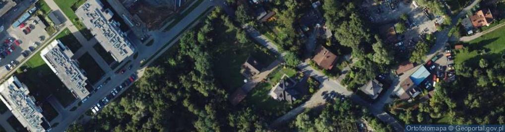 Zdjęcie satelitarne Podedworze ul.
