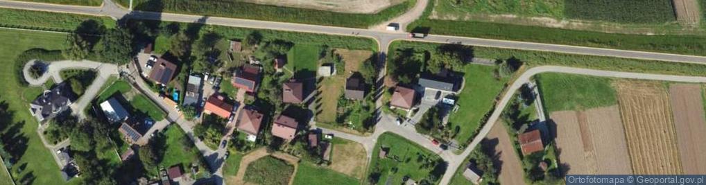 Zdjęcie satelitarne Pod Wierzbami ul.