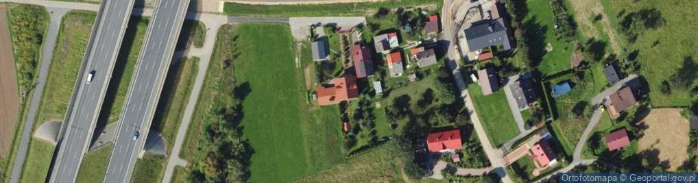 Zdjęcie satelitarne Pod Wierzbami ul.