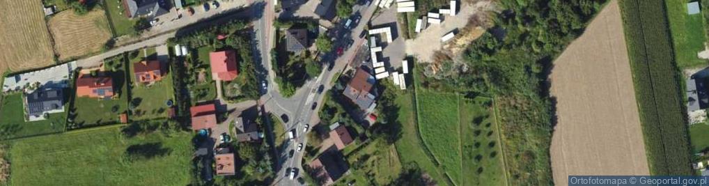 Zdjęcie satelitarne Półłanki ul.