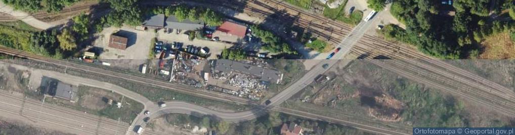 Zdjęcie satelitarne Półłanki ul.