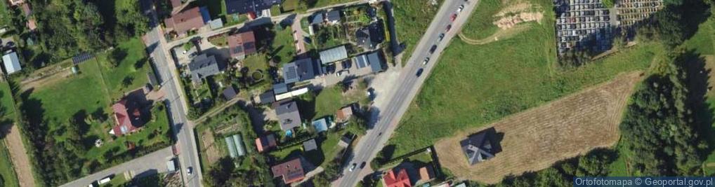 Zdjęcie satelitarne Półłanki ul.