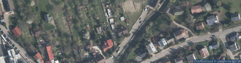 Zdjęcie satelitarne Półłanki ul.