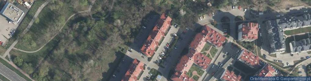 Zdjęcie satelitarne Podłęska ul.