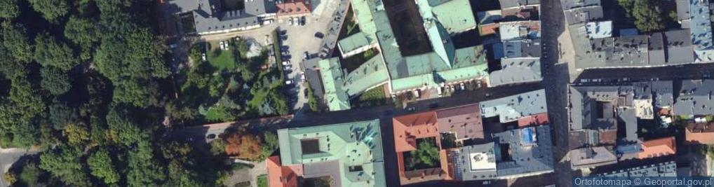 Zdjęcie satelitarne Poselska ul.
