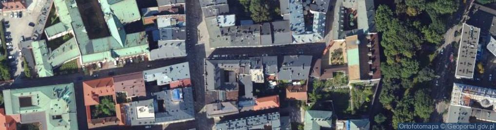 Zdjęcie satelitarne Poselska ul.