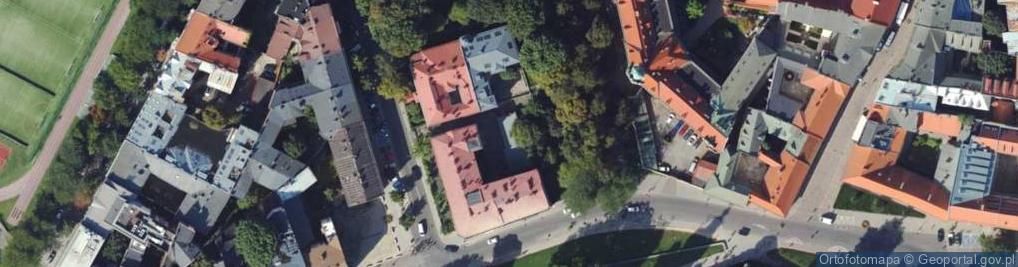 Zdjęcie satelitarne Podzamcze ul.