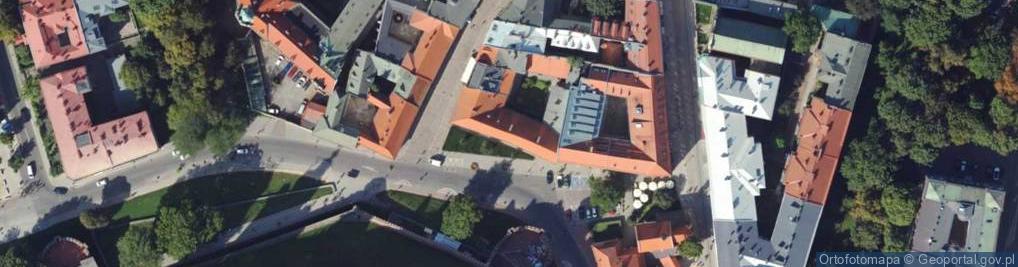 Zdjęcie satelitarne Podzamcze ul.