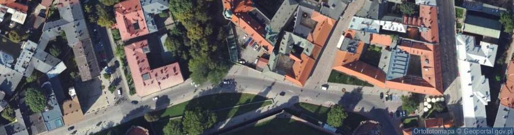 Zdjęcie satelitarne Podzamcze ul.