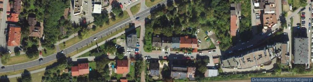 Zdjęcie satelitarne Pod Fortem ul.