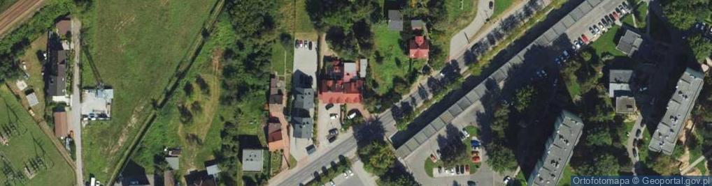 Zdjęcie satelitarne Powstańców ul.