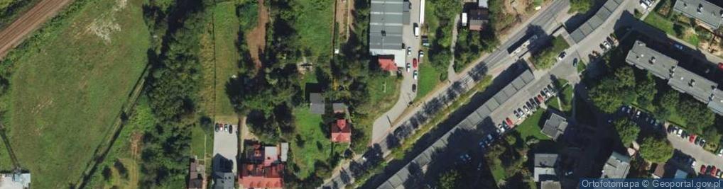 Zdjęcie satelitarne Powstańców ul.