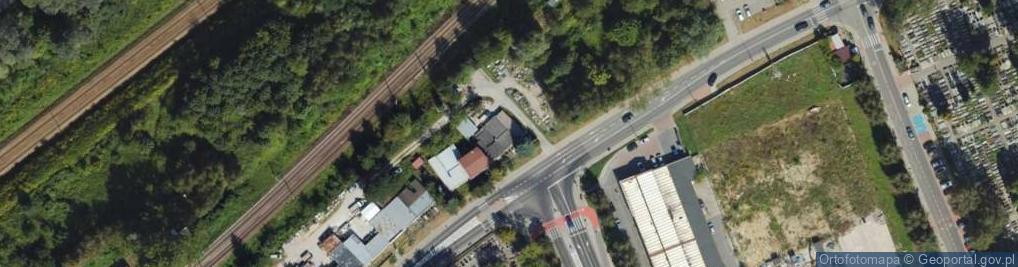 Zdjęcie satelitarne Powstańców ul.