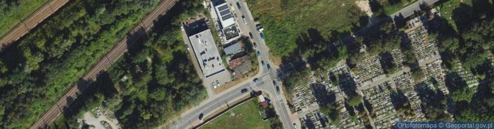 Zdjęcie satelitarne Powstańców ul.