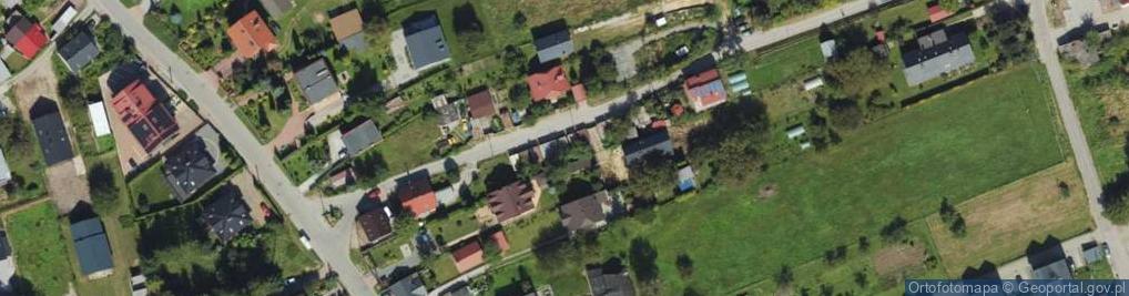 Zdjęcie satelitarne Polskiego Czerwonego Krzyża ul.
