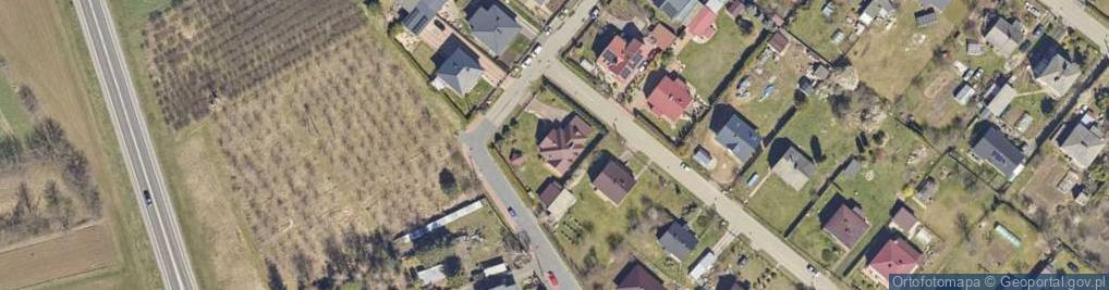 Zdjęcie satelitarne Podmiejska ul.