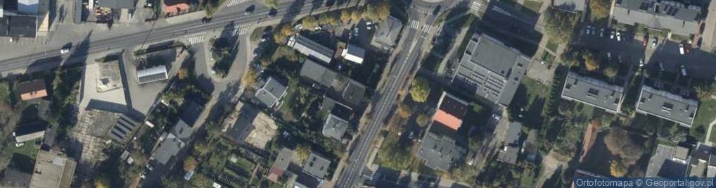 Zdjęcie satelitarne Powstańców Wielkopolskich ul.