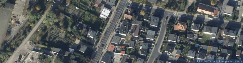 Zdjęcie satelitarne Powstańców Wielkopolskich ul.