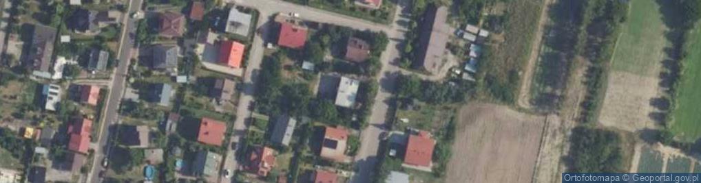 Zdjęcie satelitarne Poczty Saskiej ul.
