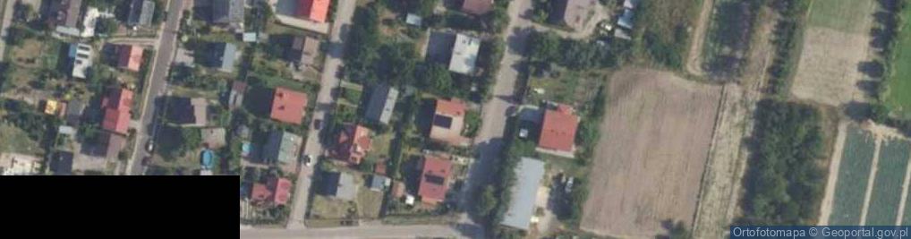 Zdjęcie satelitarne Poczty Saskiej ul.