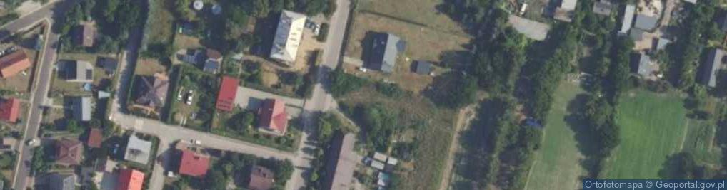 Zdjęcie satelitarne Poczty Saskiej ul.