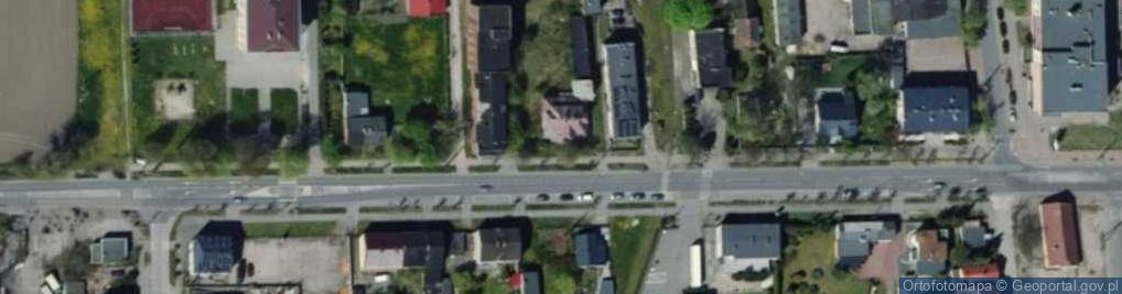 Zdjęcie satelitarne Poznańska ul.