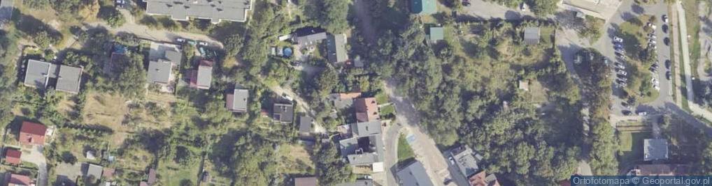 Zdjęcie satelitarne Podgórna ul.