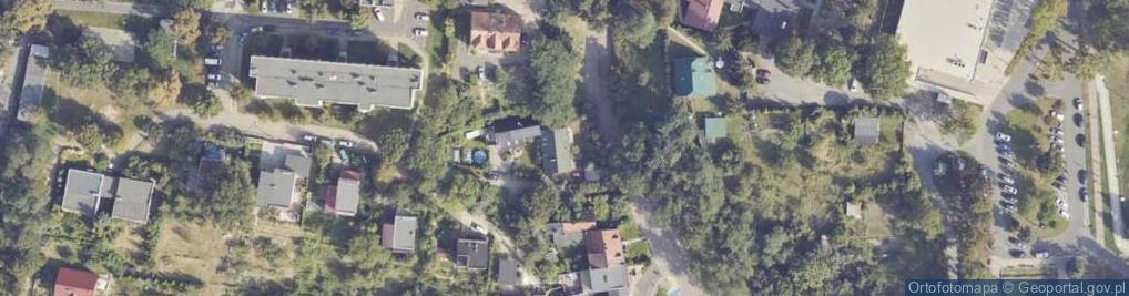 Zdjęcie satelitarne Podgórna ul.