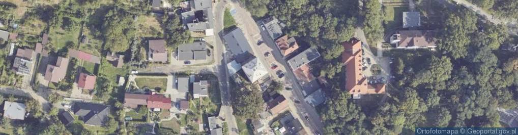 Zdjęcie satelitarne Podgórna ul.